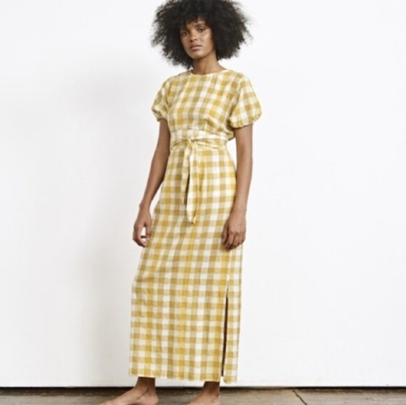 Ace & Jig Dresses & Skirts - Ace & Jig Georgie Dress In Plaid Fez